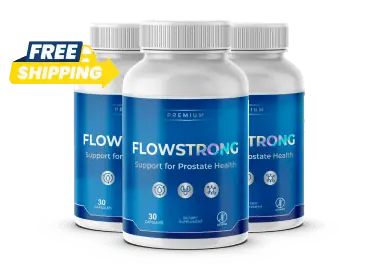 3 bottle FlowStrong package